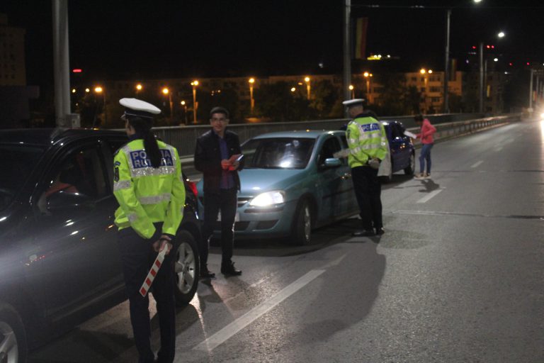 29 de permise ridicate pentru alcool, vineri noapte, în Iași. Peste 800 de șoferi sancționați FOTO
