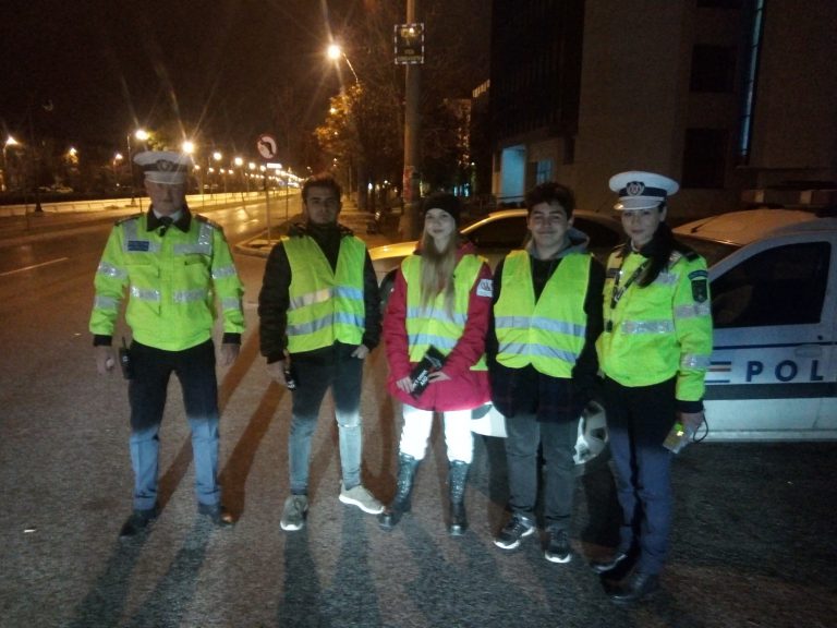 Acţiune pe alcool realizată de Biroul Rutier şi voluntarii Worldstreet, vineri seară (FOTO)